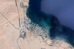Satellitenbild von Hurghada