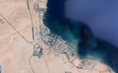Satellitenbild von Hurghada