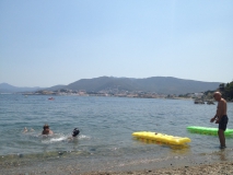 Plnaschen an Andys Strand!