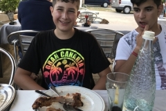 Der Rest am Knochen
