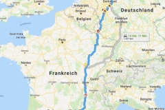 Routenübersicht