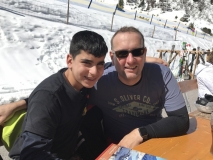 Papa und Sohn