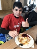 Als weiterer Experte für österreichische Mehlspeisen bewertete Philip auch in dieser Lokalität die Qualität der Bestellung!