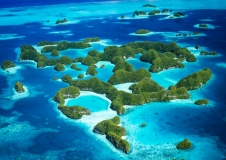 Palau bietet ein Vielzahl von kleinen Inseln, die zum Verweilen einladen